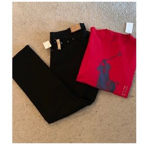 Red polo by Ralph Lauren shirt